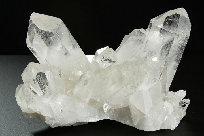 Clear Quartz Crystal Cluster - Brazil #299632